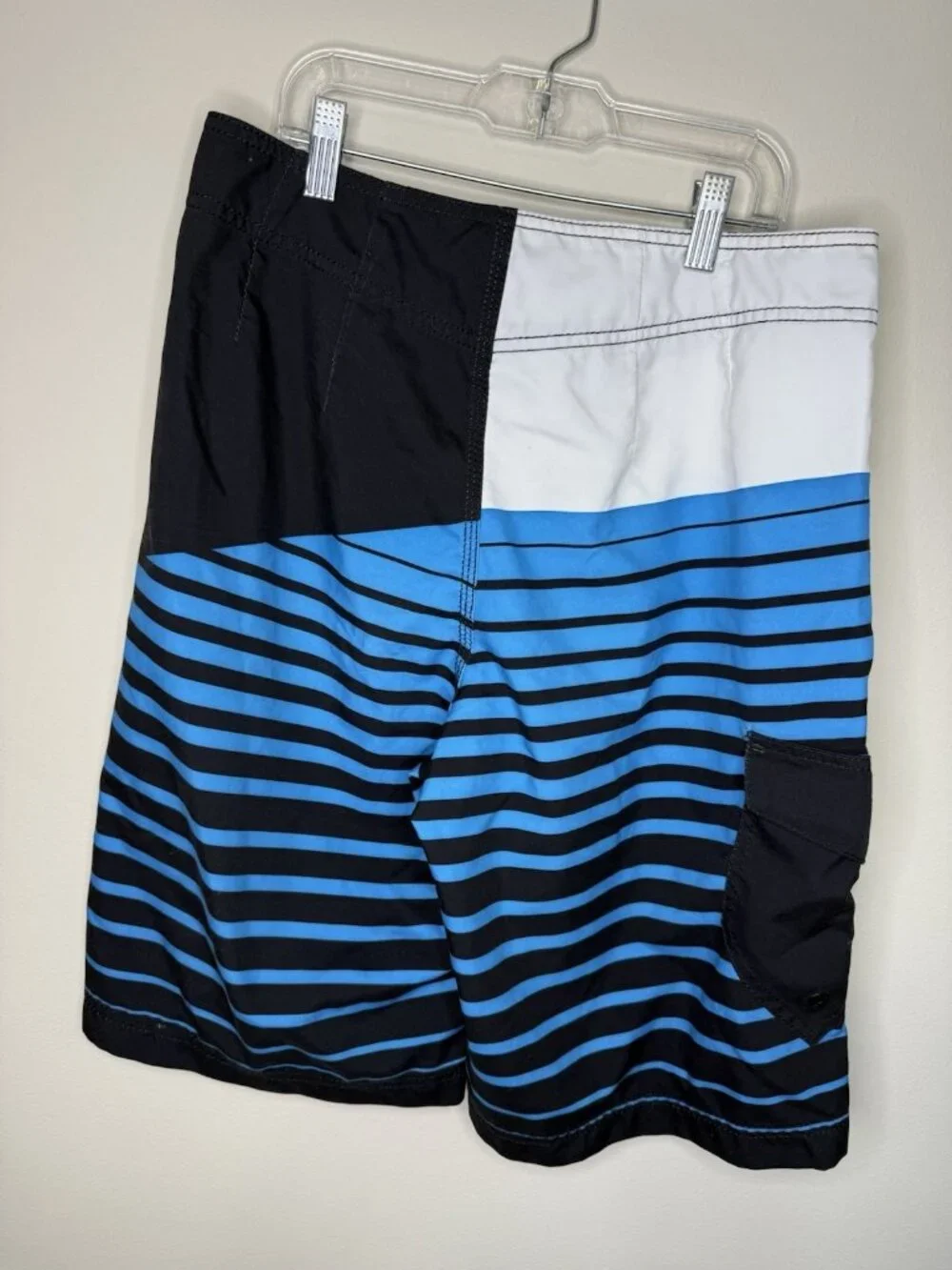 Vintage Y2K Billabong Board Shorts Swim Trunks Spell Out Color Block